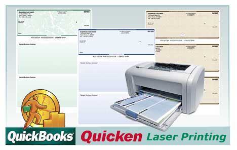 Order classic styled laser business checks for business use