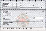 Firefighter Badges Top Stub Checks